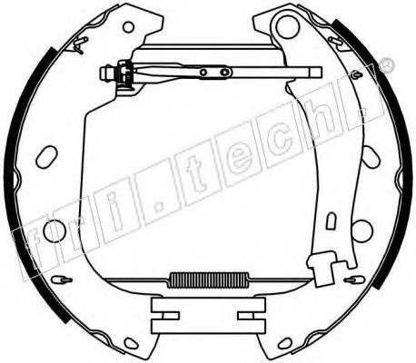fri.tech. 16373 Brake Shoe Set